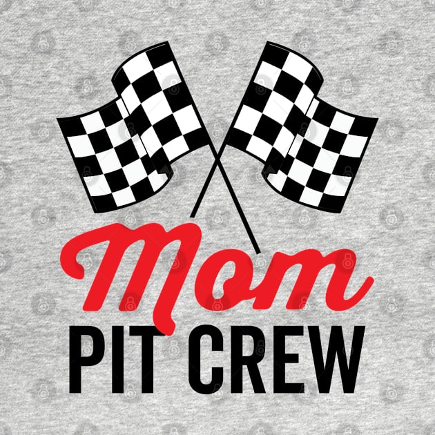 Mom Pit Crew for Racing Party Costume by DetourShirts